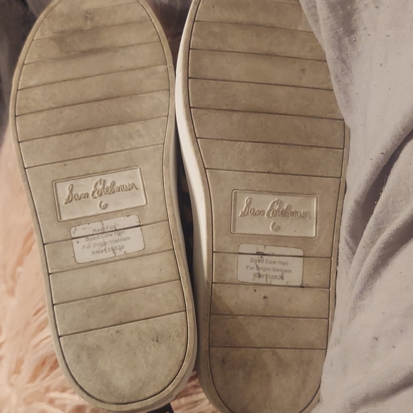 Sam Edelman leopard print ( dyed cow hair ) slip on shoes, 6 - Picture 7 of 10